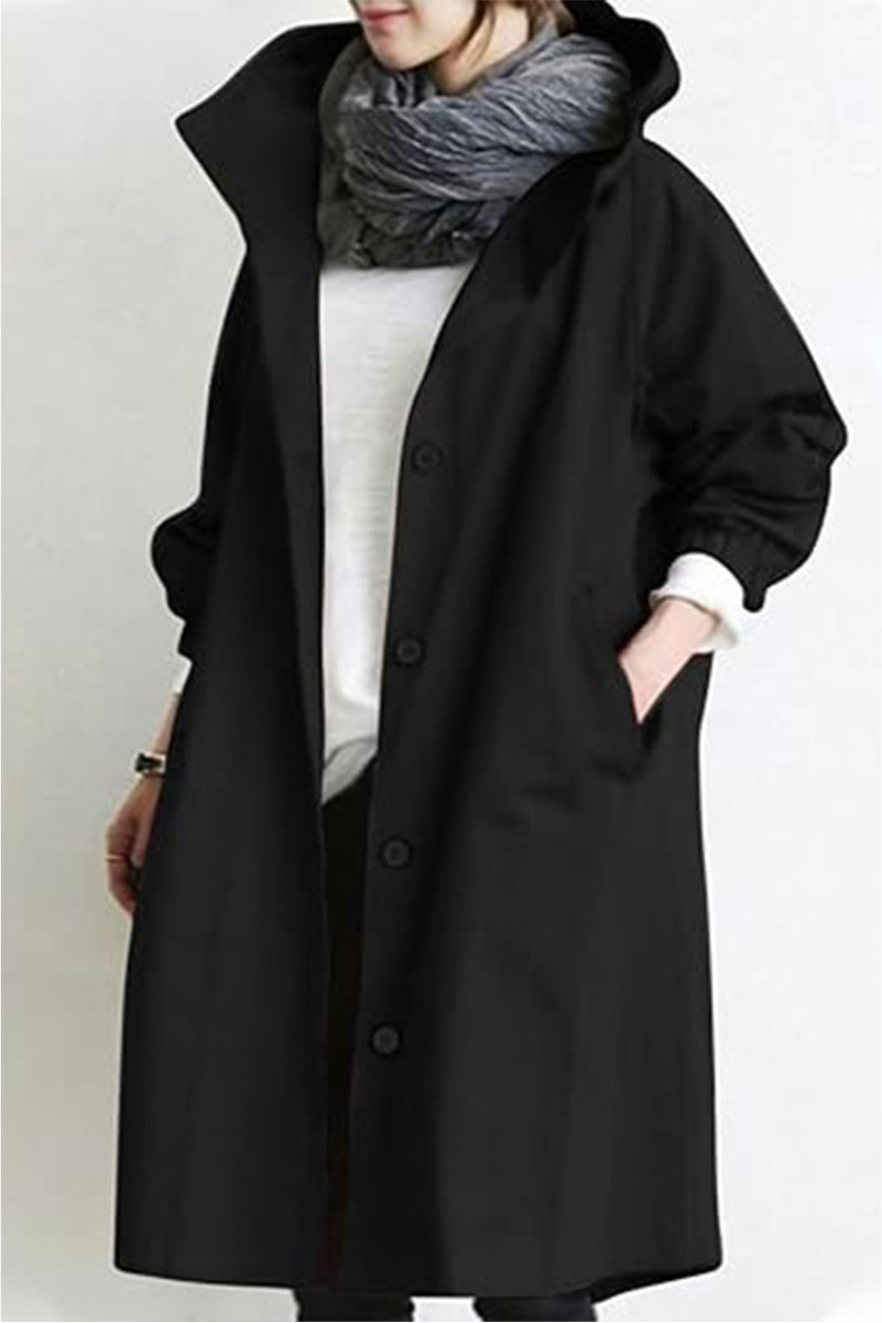Barbara - Oversized Water-Resistant Windbreaker