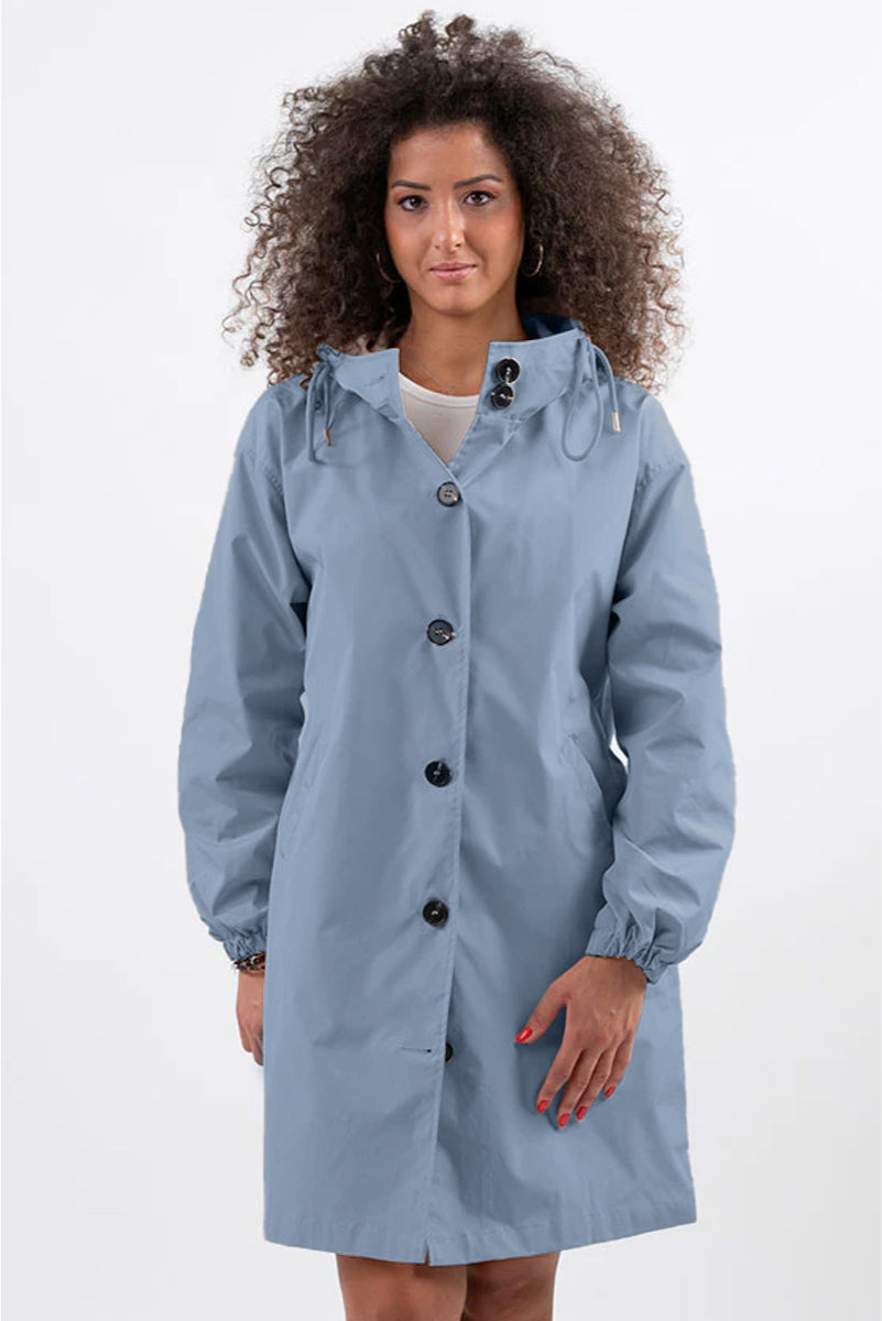 Barbara - Oversized Water-Resistant Windbreaker